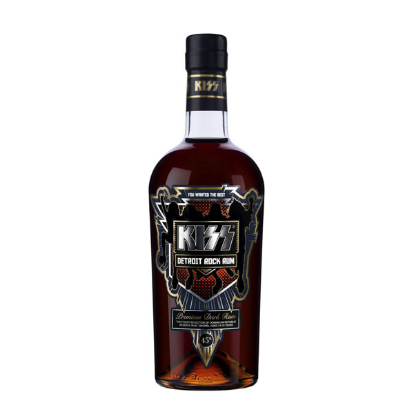 Kiss Detroit Rock Rum 45% 0,7l (holá lahev)