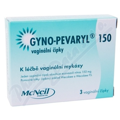 GYNO-PEVARYL 150MG Vaginální kulička 3