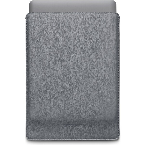 Woolnut kožené Sleeve pouzdro pro 13" MacBook Pro/Air šedé
