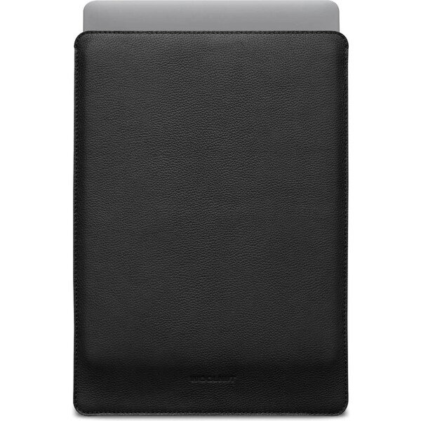 Woolnut kožené Sleeve pouzdro pro 16" MacBook Pro černé