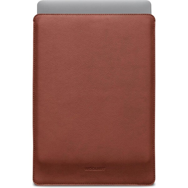 Woolnut kožené Sleeve pouzdro pro 16" MacBook Pro hnědé