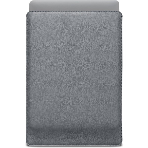 Woolnut kožené Sleeve pouzdro pro 16" MacBook Pro šedé