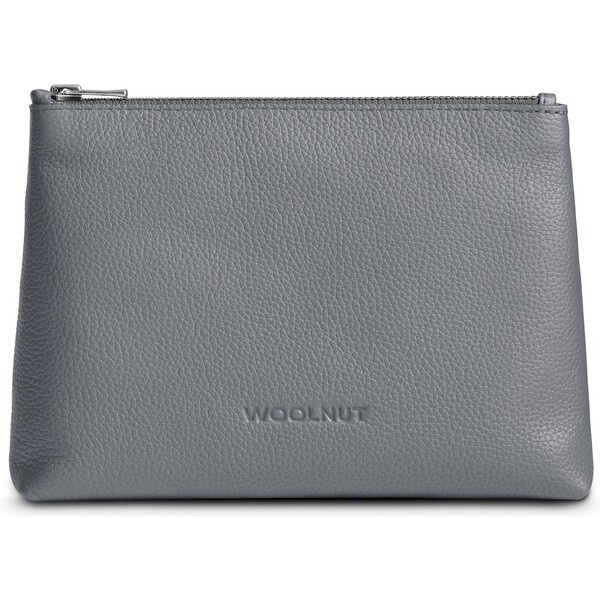 Woolnut Leather Pouch kožené pouzdro šedé
