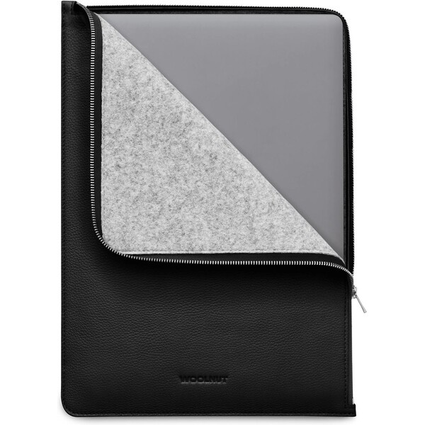 Woolnut kožené Folio pouzdro pro 15" MacBook Air černé