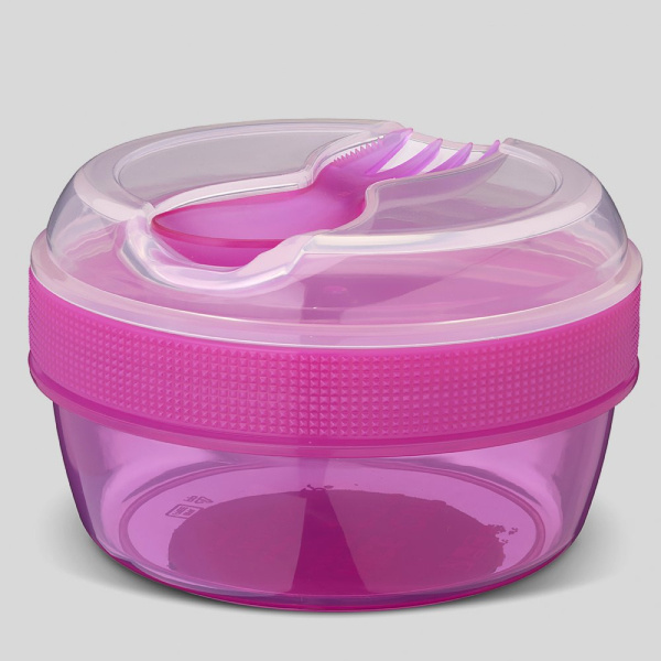 Carl Oscar - Nice Cup™ Svačinový box s chladicí vložkou - fialová Carl Oscar
