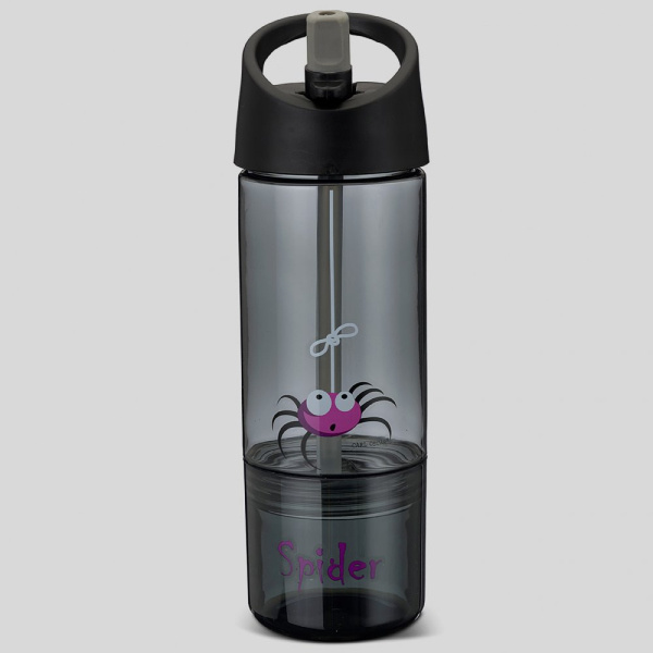 Carl Oscar - Water Bottle 2 in 1 Láhev na vodu 2 v 1 - šedá Carl Oscar