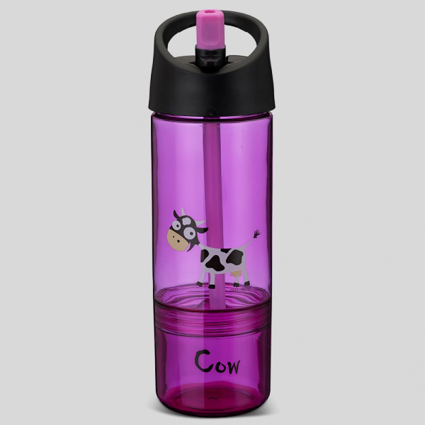 Carl Oscar - Water Bottle 2 in 1 Láhev na vodu 2 v 1 - fialová Carl Oscar
