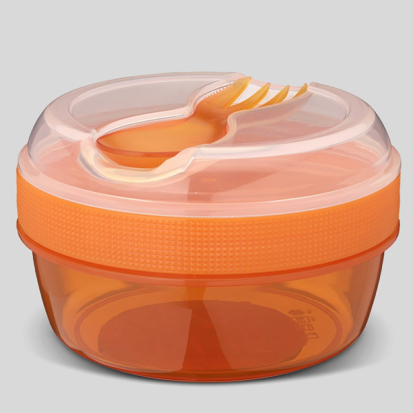 Carl Oscar - Nice Cup™ Svačinový box s chladicí vložkou - oranžová Carl Oscar