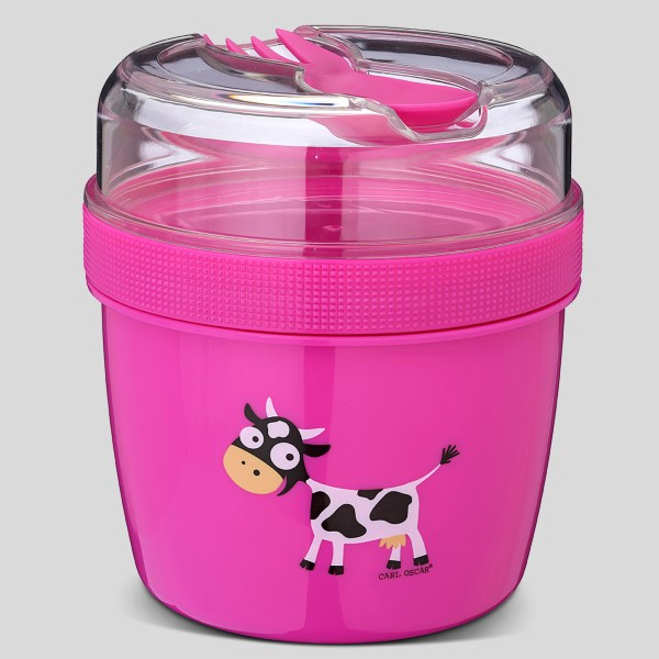 Carl Oscar - Nice Cup™ Svačinový box s chladicí vložkou L - fialová Carl Oscar