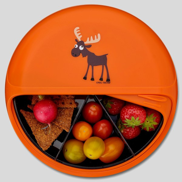 Carl Oscar - BentoDISC™ svačinový disk velký - oranžová Carl Oscar