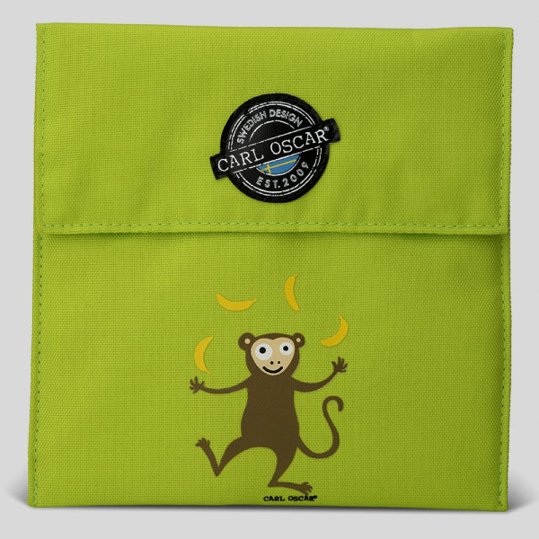 Carl Oscar - Pack n Snack™ Obal na sendvič/ovoce/zeleninu - limetková Carl Oscar