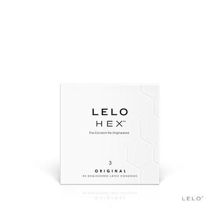 LELO Hex Original – klasické kondomy (3 ks)