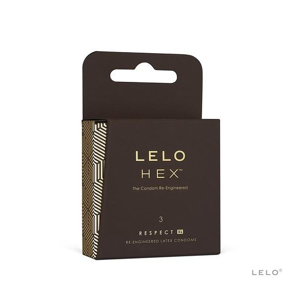 LELO Hex Respect – XL  kondomy (3 ks)