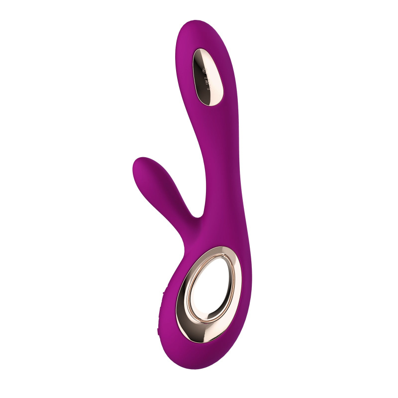 LELO Soraya Wave vibrátor s výběžkem, fialový