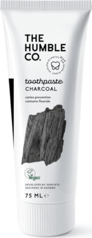 Humble Brush Černá zubní pasta s fluoridem 75 ml