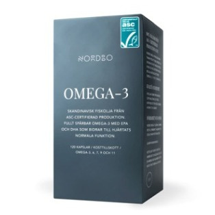 Nordbo Scandinavian Omega-3 Trout Oil 120 kapslí