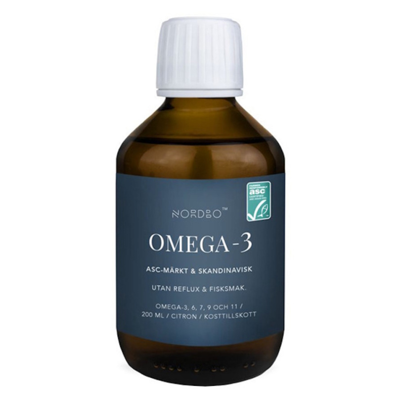 Nordbo Scandinavian Omega-3 Trout Oil 200 ml