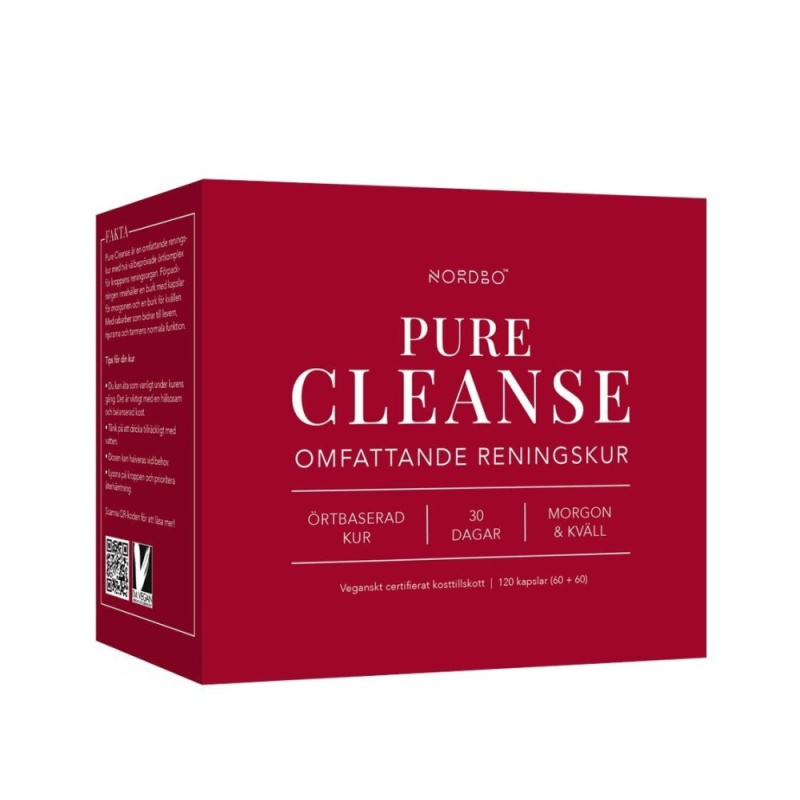 Nordbo Pure Cleanse 120 kapslí (Detox)