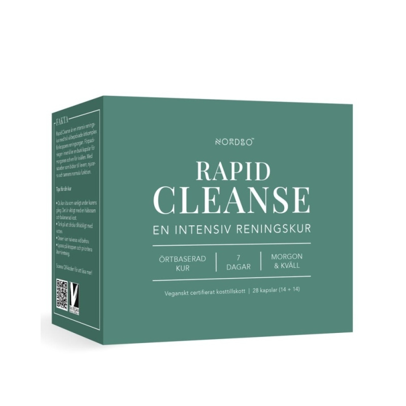 Nordbo Rapid Cleanse 28 kapslí (Rychlý detox)