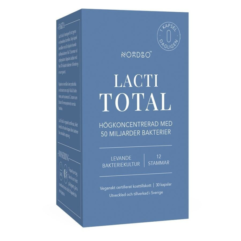 Nordbo Lacti Total (Probiotika) 30 kapslí