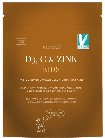 Nordbo D3, C & Zinek Kids 53 g 