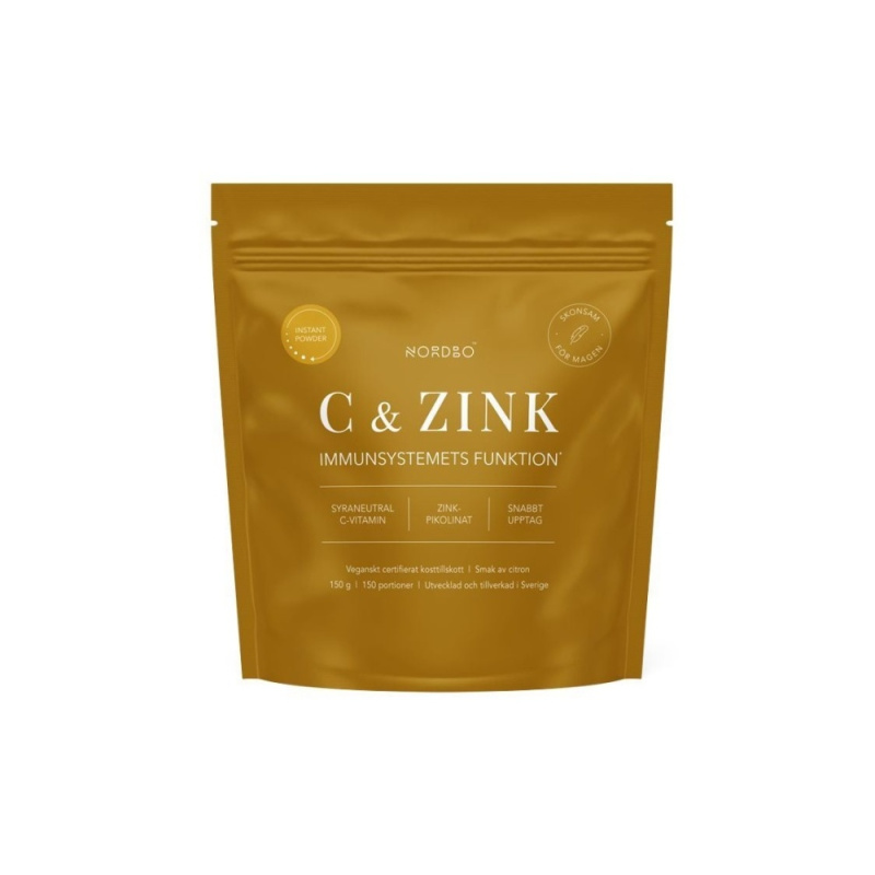 Nordbo C & Zink 150g citron