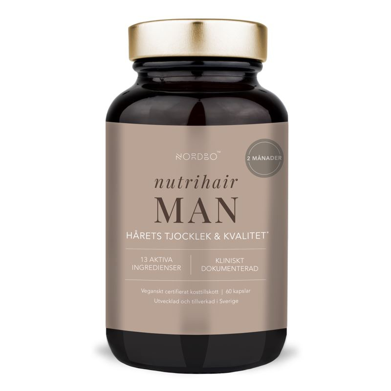 Nordbo Nutrihair Man, 60 ks