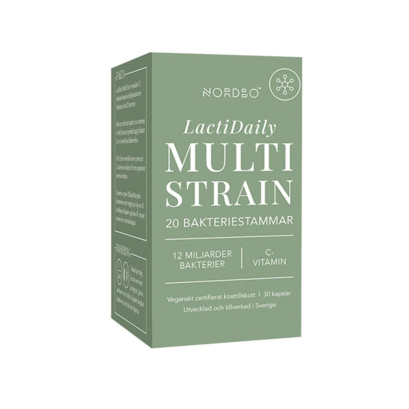 Nordbo Lacti Daily Multi Strain 30 kapslí