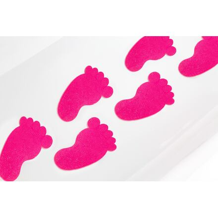 Everyday Baby protiskluzová ťapky s teplotním senzorem 4 ks Pink