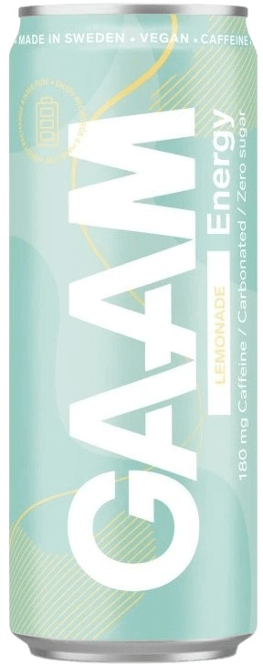 GAAM Energetický Nápoj 330 ml - citronáda