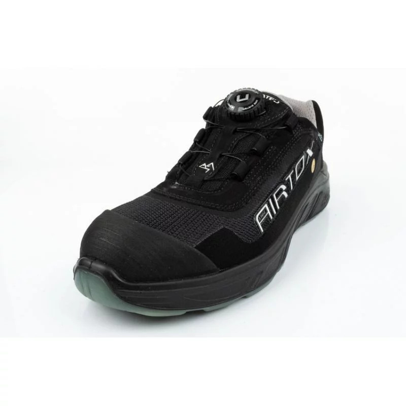 Unisex Pracovní obuv Techfiber S1-P Src Esd SR551CA Černá - Airtox  černá 39