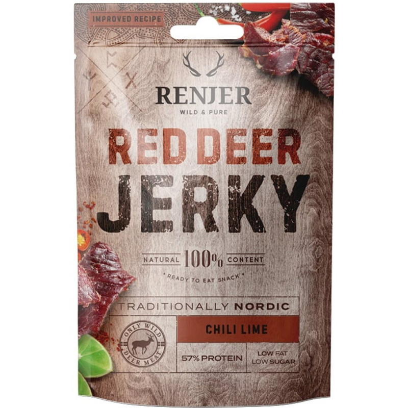 Renjer Jerky Red Deer chili lime