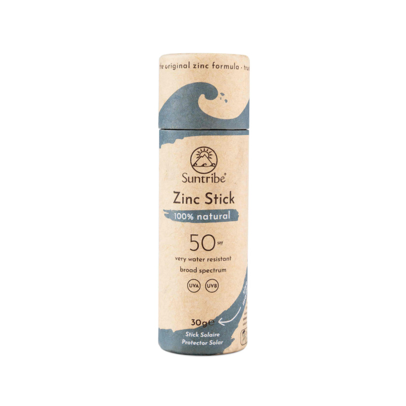 Suntribe Sports Zinc Stick minerální ochranná tyčinka na citlivá místa SPF 30 Ocean Blue 30 g