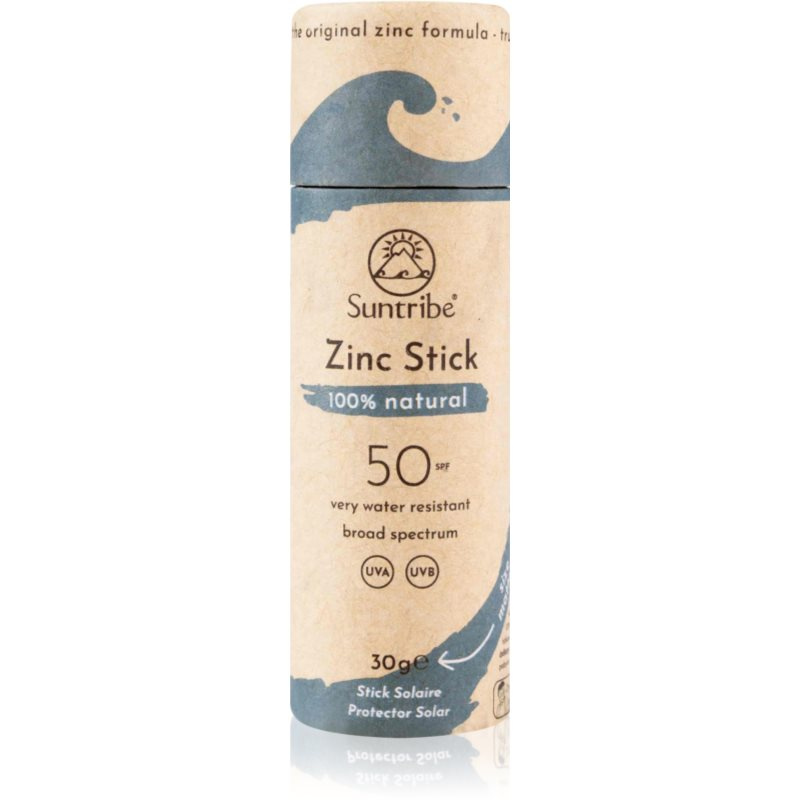 Suntribe Sports Zinc Stick minerální ochranná tyčinka na citlivá místa SPF 30 Ocean Blue 30 g