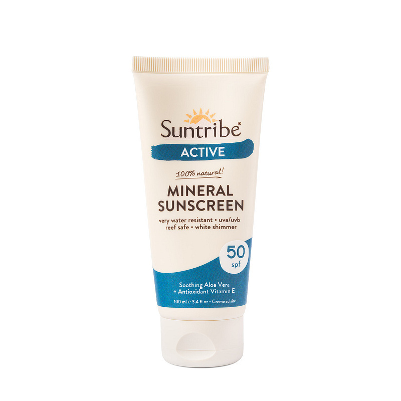 Suntribe Mineral Sunscreen minerální ochranný krém na obličej a tělo SPF 50 100 ml