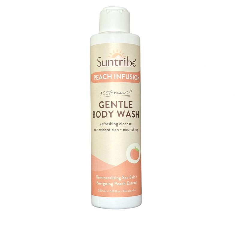 Suntribe Gentle Body Wash jemný sprchový gel s broskvovým extraktem 200 ml