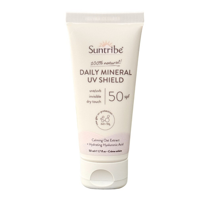 Suntribe Daily Mineral UV Shield minerální krém na opalování SPF 50 50 ml