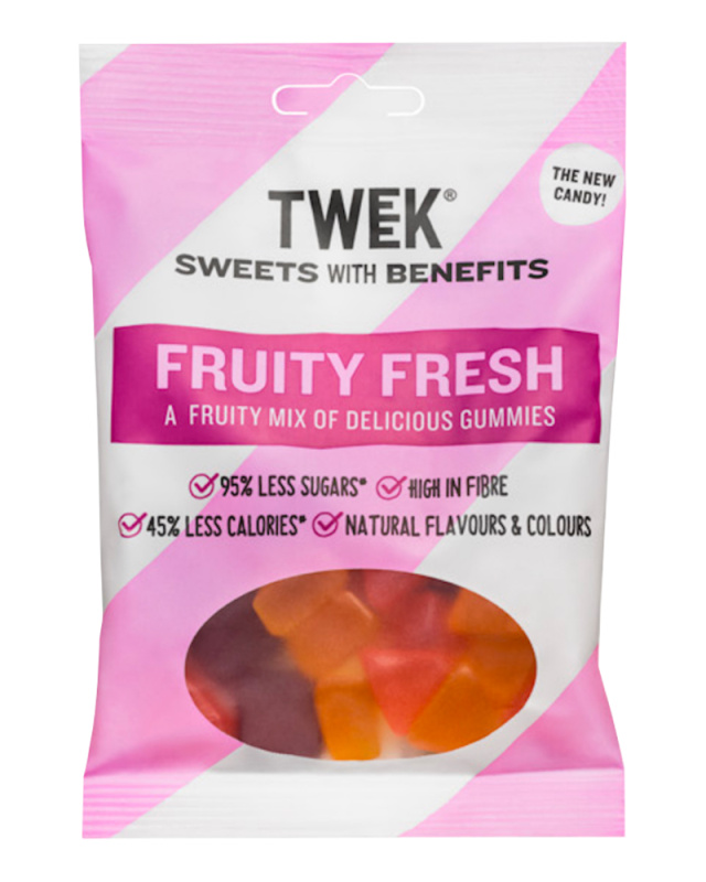 Tweek Gumové bonbony 80 g - fruity fresh