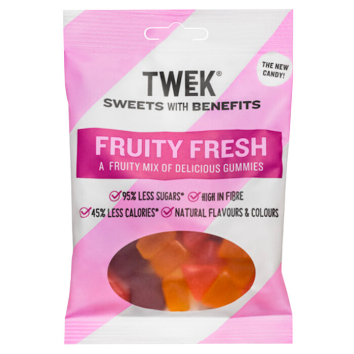 Tweek Gumové bonbony 80 g - fruity fresh