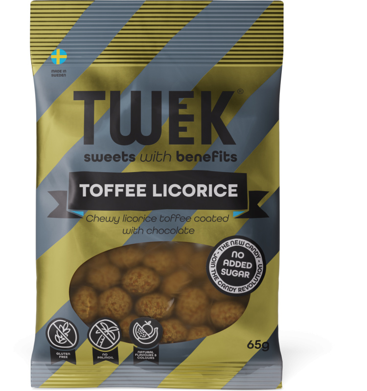 TWEEK TOFFEE LICORICE, 65g