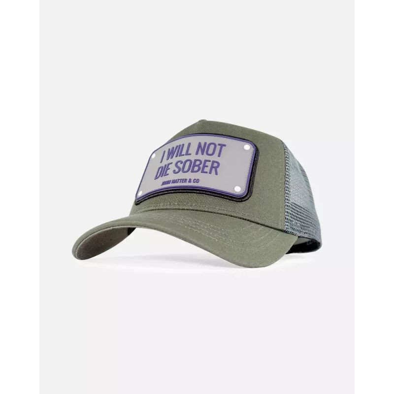 JOHN HATTER & CO I WILL NOT DIE SOBER RUBBER R-1054-U00 NEUPLATŇUJE SE