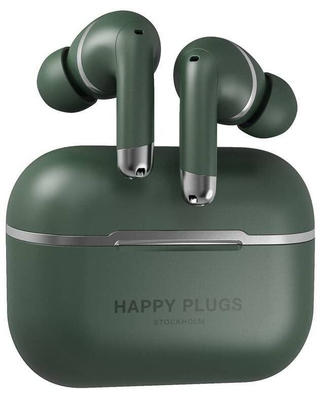 Bezdrátová sluchátka Happy Plugs Air 1 ANC / 20-20000 Hz / 16 ohmů / Bluetooth 5.0 / zelená Varianta: ivi1