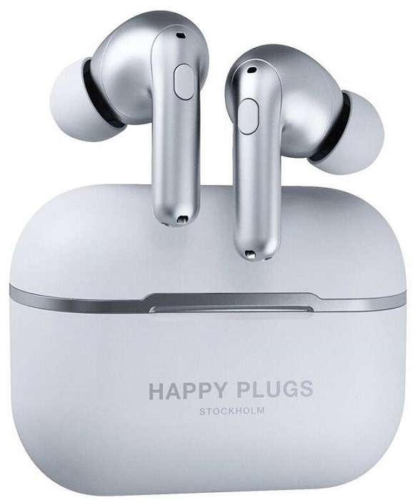 Bezdrátová sluchátka Happy Plugs Air 1 Zen / výdrž 30 hod. / stříbrná Varianta: ivi1