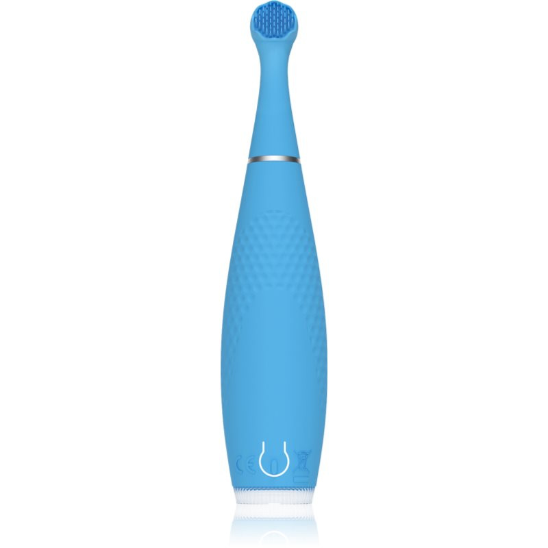 FOREO ISSA™ 4 Baby elektrický zubní kartáček pro děti od narození do 3 let Bubble Blue 1 ks