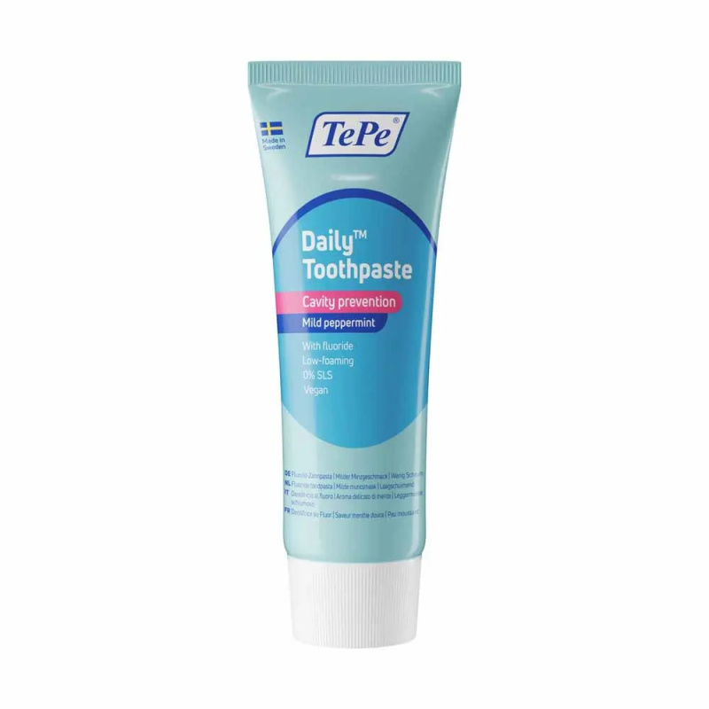 TePe Daily zubní pasta, 75 ml