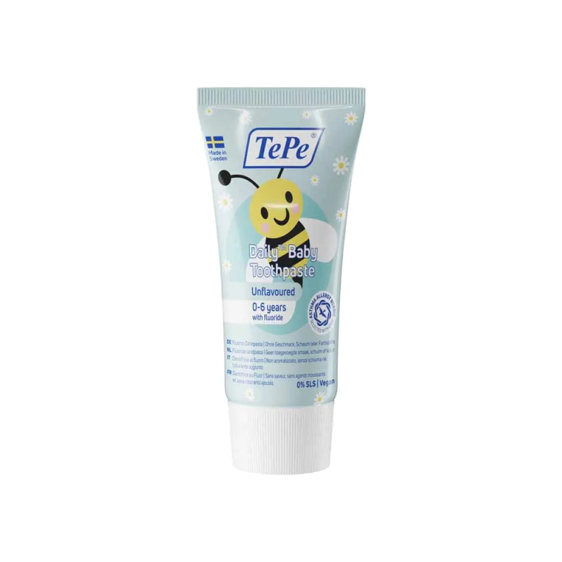 TePe Daily Baby zubní pasta pro batolata do 2 let, 50 ml