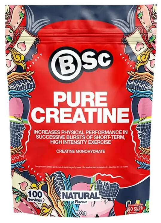 BSC Nutrition Pure Creatine Monohydrate 500 g