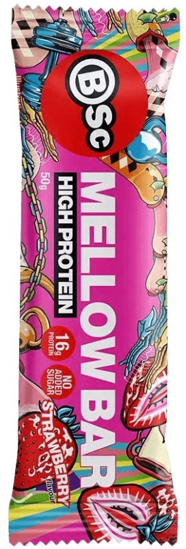 BSC Nutrition Mellow Bar 50 g - jahoda