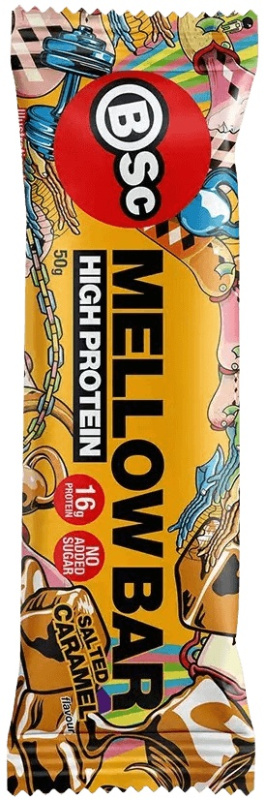 BSC Nutrition Mellow Bar 50 g - slaný karamel