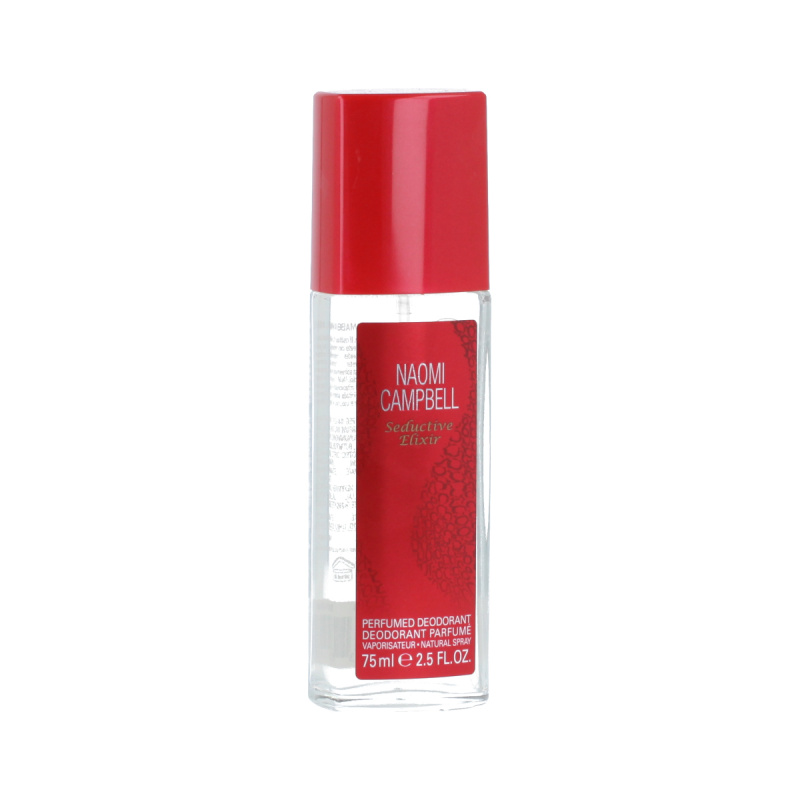 Naomi Campbell Seductive Elixir deodorant s rozprašovačem pro ženy 75 ml